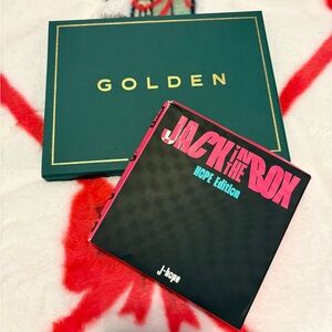 Golden Box with Jack in the Box Kpop Albums